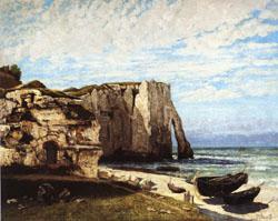 Gustave Courbet The Cliff at Etretat after the Storm china oil painting image